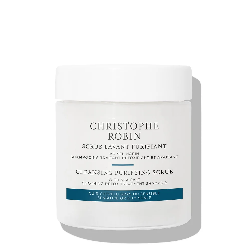 Очищающий скраб для кожи головы с морской солью Christophe Robin Cleansing Purifying Scrub with Sea Salt, 75 мл Image 1