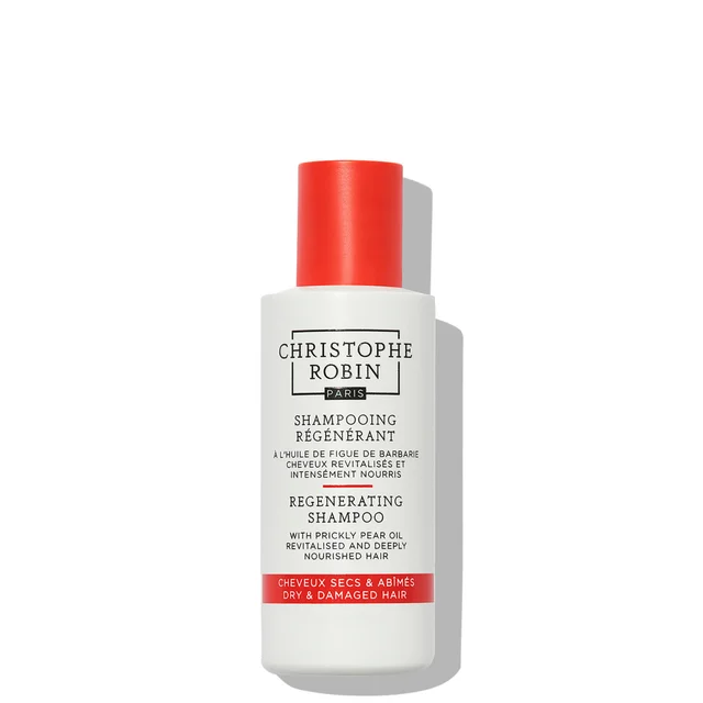 Christophe Robin New Regenerating Shampoo with Prickly Pear Oil 75ml