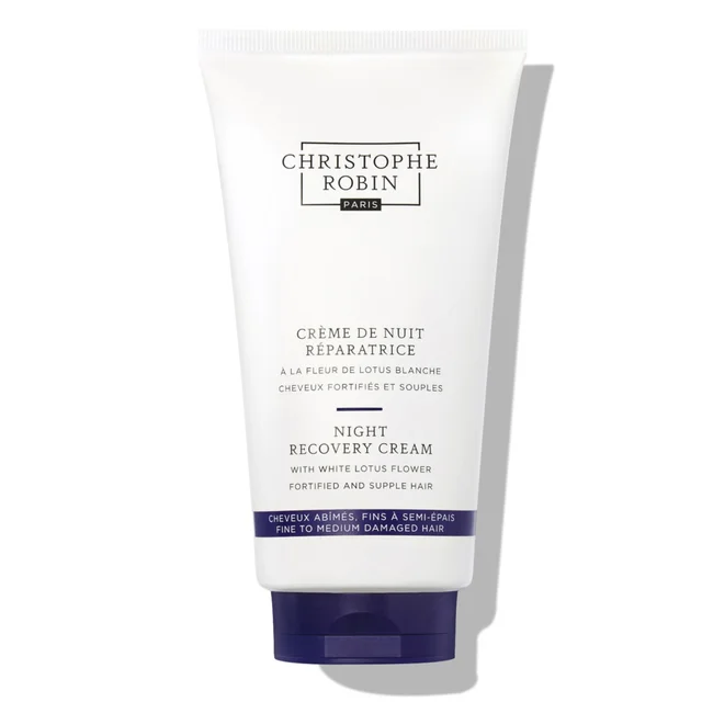 Christophe Robin Night Recovery Cream with White Lotus Flower 150ml