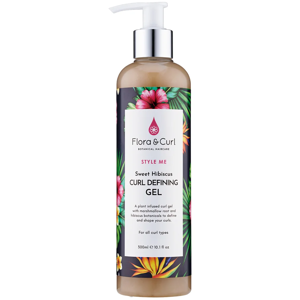 Flora & Curl Sweet Hibiscus Curl Defining Gel 300ml Image 1