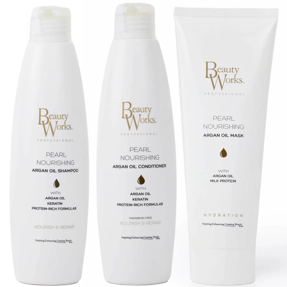 Beauty Works Pearl Nourishing Smoothing Trio Image 1