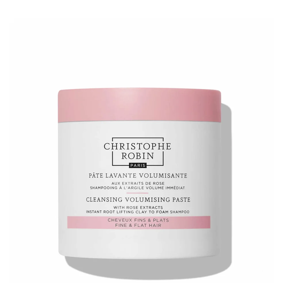 Очищающая паста для придания объема волосам Christophe Robin Cleansing Volumising Paste with Pure Rassoul Clay and Rose, 250 мл Image 1