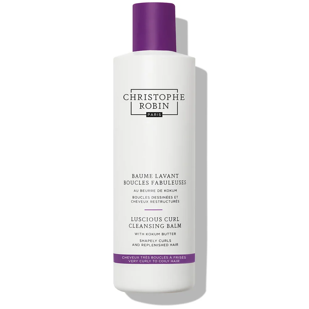 Очищающий бальзам для кудрявых волос Christophe Robin Luscious Curl Cleansing Balm with Kokum Butter, 250 мл Image 1