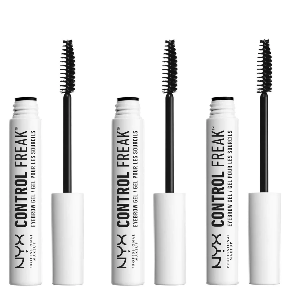 NYX Professional Makeup, Control Freak Clear Eyebrow Gel X 3 Image 1