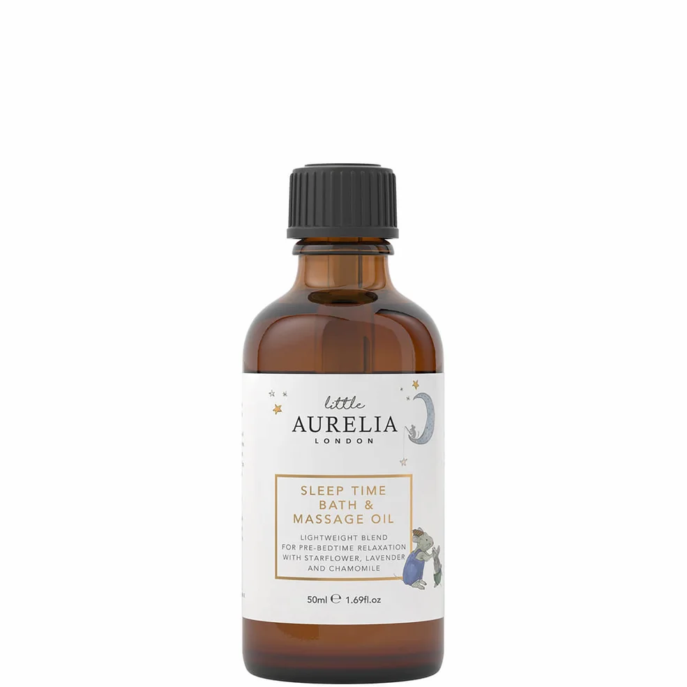 Детское масло с пробиотиками Little Aurelia from Aurelia Probiotic Skincare Sleep Time Bath and Massage Oil 50 мл Image 1