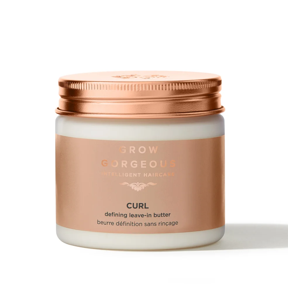 Несмываемое масло-крем для кудрявых волос Grow Gorgeous Curl Defining Leave-in Butter, 200 мл Image 1