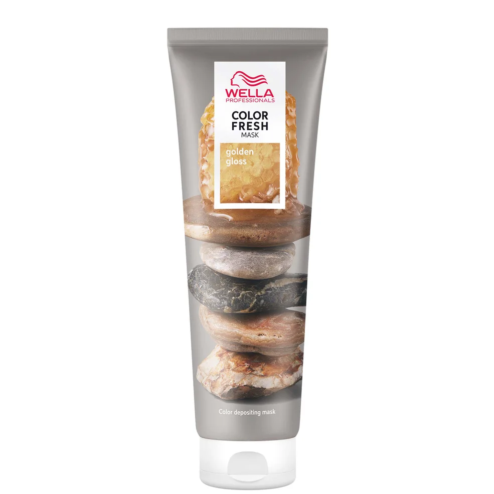Wella Professionals Care Color Fresh Semi-Permanent Colour Mask - Golden Gloss 150ml Image 1