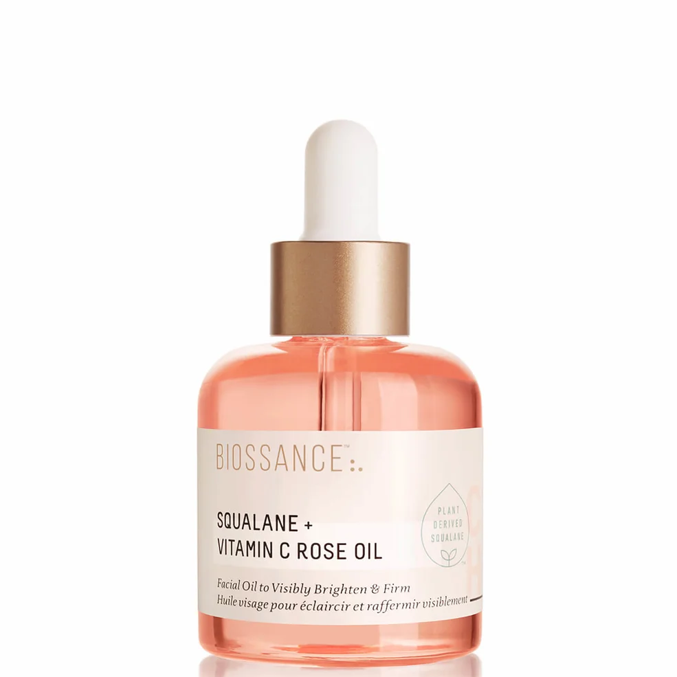 Biossance Squalane and Vitamin C Rose Oil 30ml Image 1