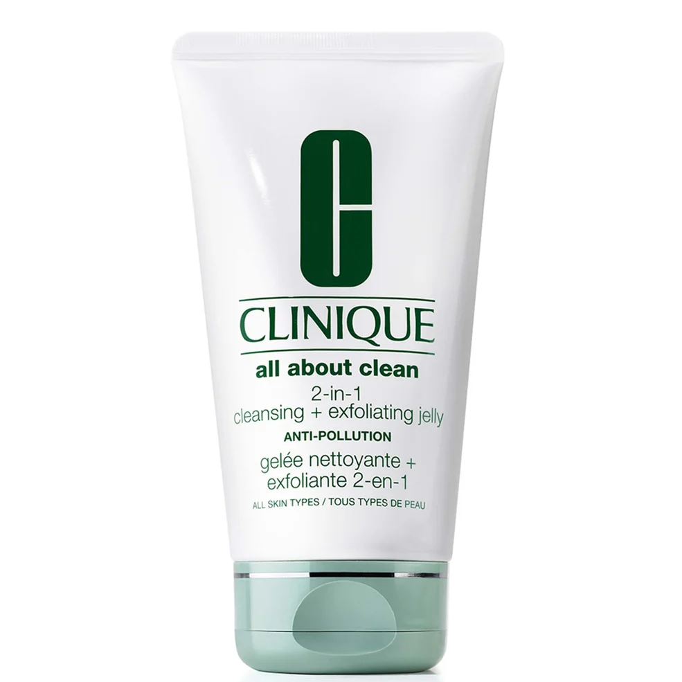 Очищающее и отшелушивающее желе Clinique All About Clean 2-in-1 Cleansing and Exfoliating Jelly, 150 мл Image 1