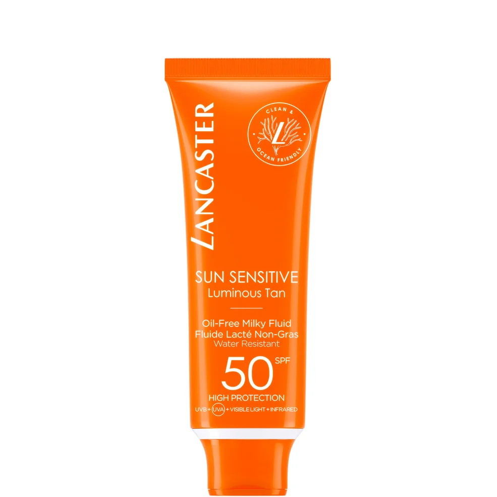 Безмасляный солнцезащитный крем для лица Lancaster Sun Sensitive Oil-Free Face Sun Protection Cream SPF50 50 мл Image 1