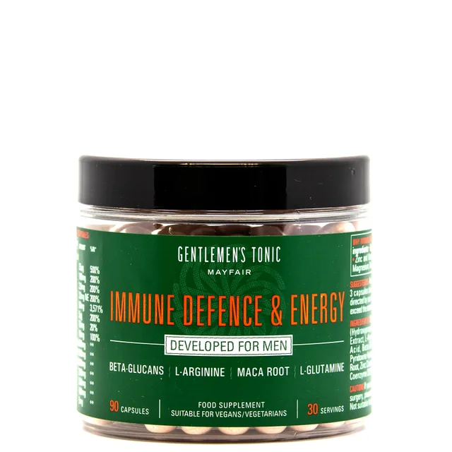 Добавки для иммунной защиты и энергии Gentlemen's Tonic Immune Defence and Energy Supplements 85 г