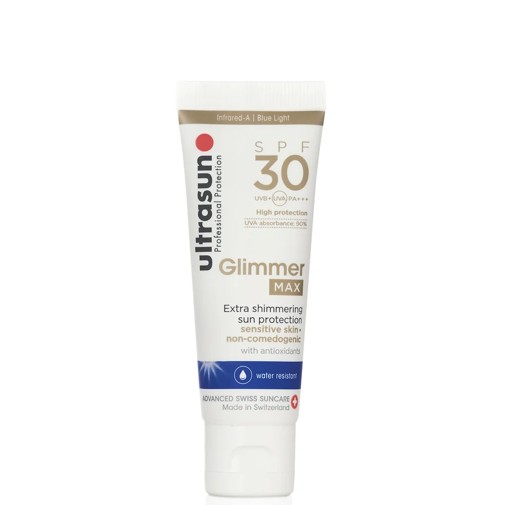 Ultrasun SPF30 Glimmer Max Cream 25ml Image 1