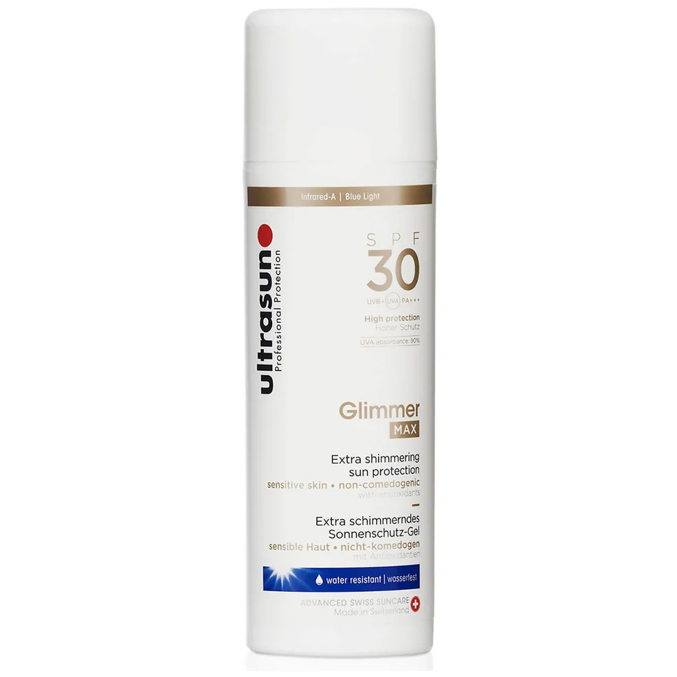 Солнцезащитное средство Ultrasun SPF30 Glimmer Max, 150 мл Image 1