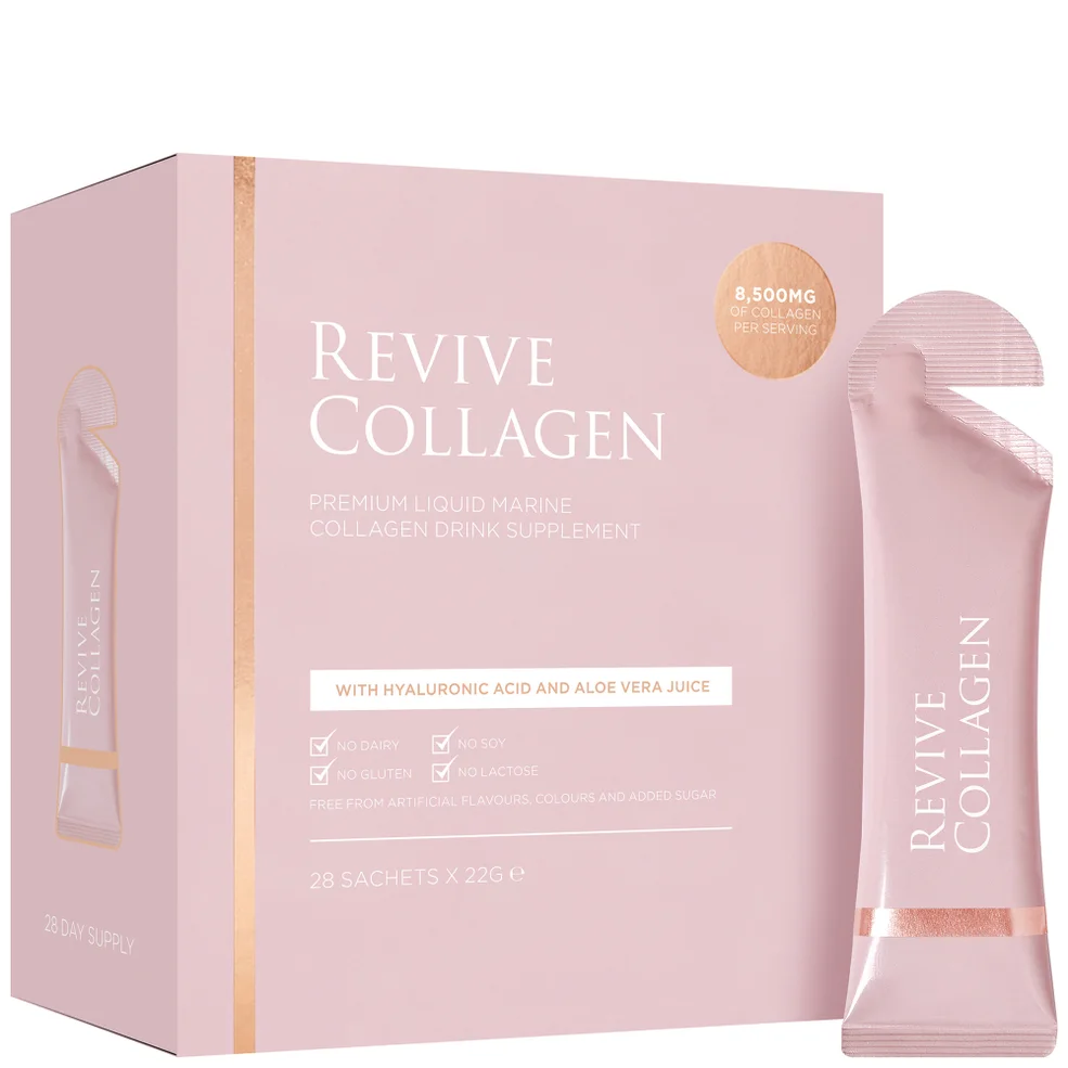 Revive Collagen Premium Liquid Hydrolysed Marine Collagen Drink - 28 Sachets Image 1
