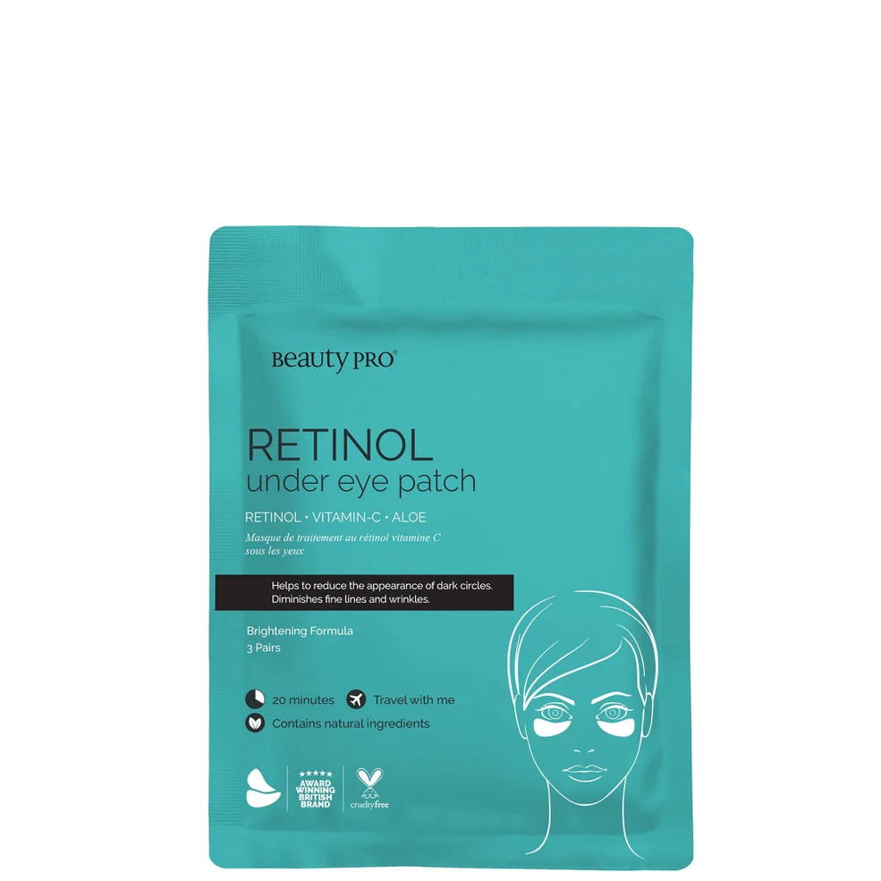 Патчи для глаз BeautyPro Retinol Under Eye Patch, 3 шт Image 1