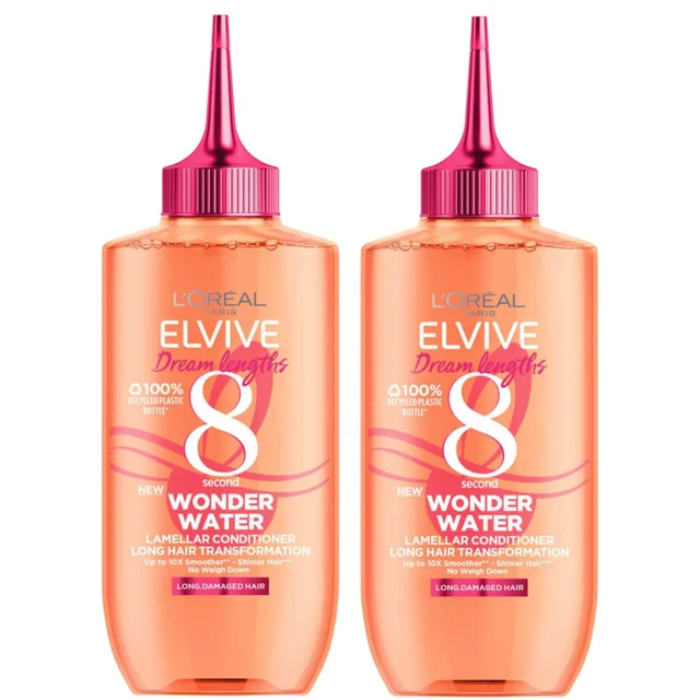 Эликсир для волос L'Oréal Paris Elvive Dream Lengths Wonder Water 8 Second Hair Treatment 200ml Duo