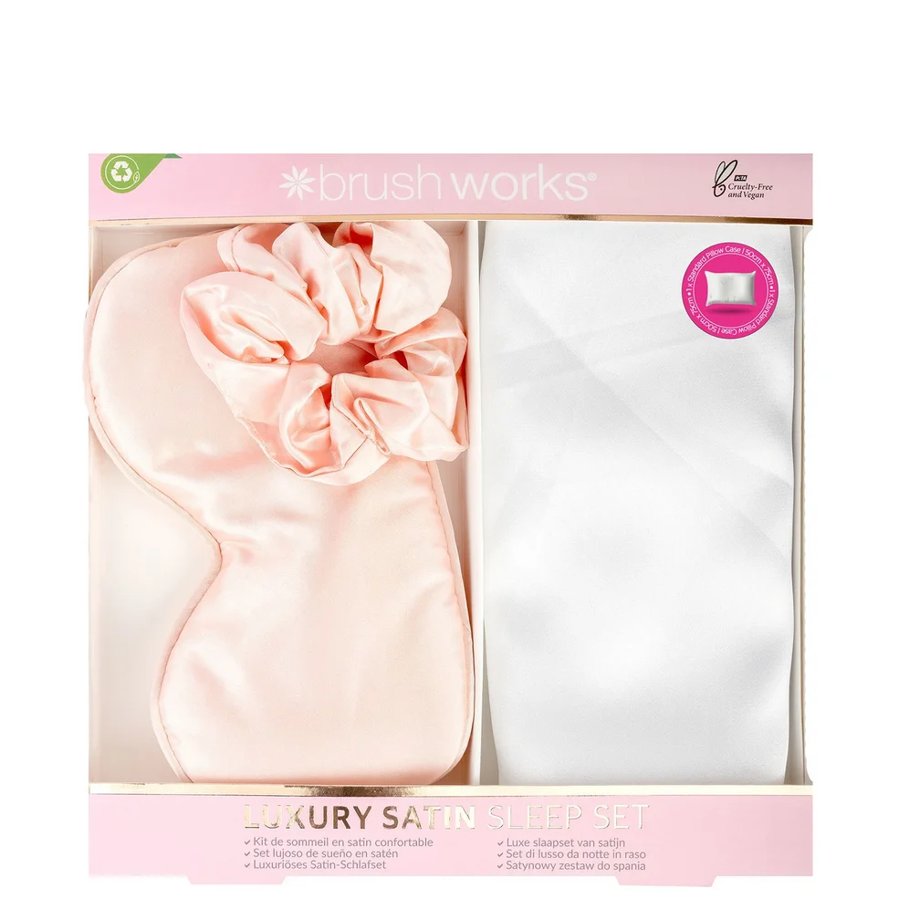 Набор для сна brushworks Luxury Satin Sleep Set Image 1