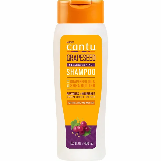 Бессульфатный шампунь для волос Cantu Grapeseed Sulf Free Shampoo, 400 мл