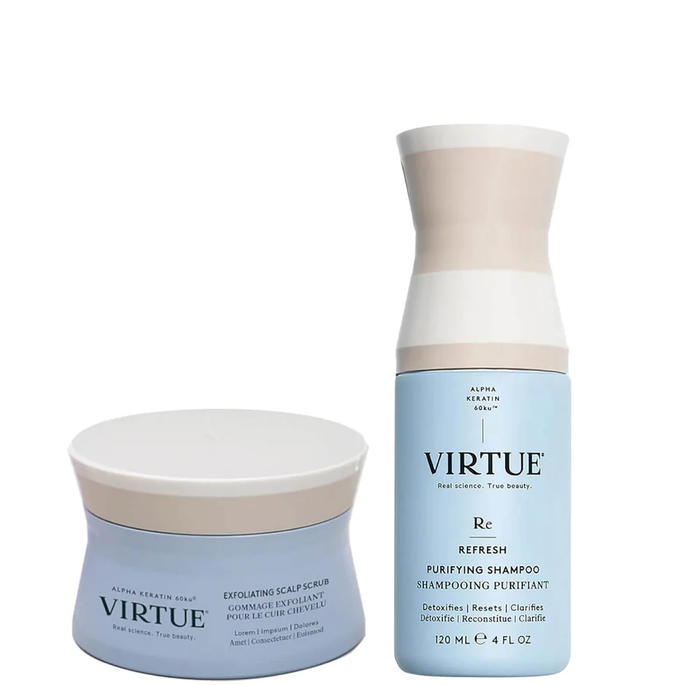 VIRTUE Purifying and Exfoliating Scalp Duo Image 1