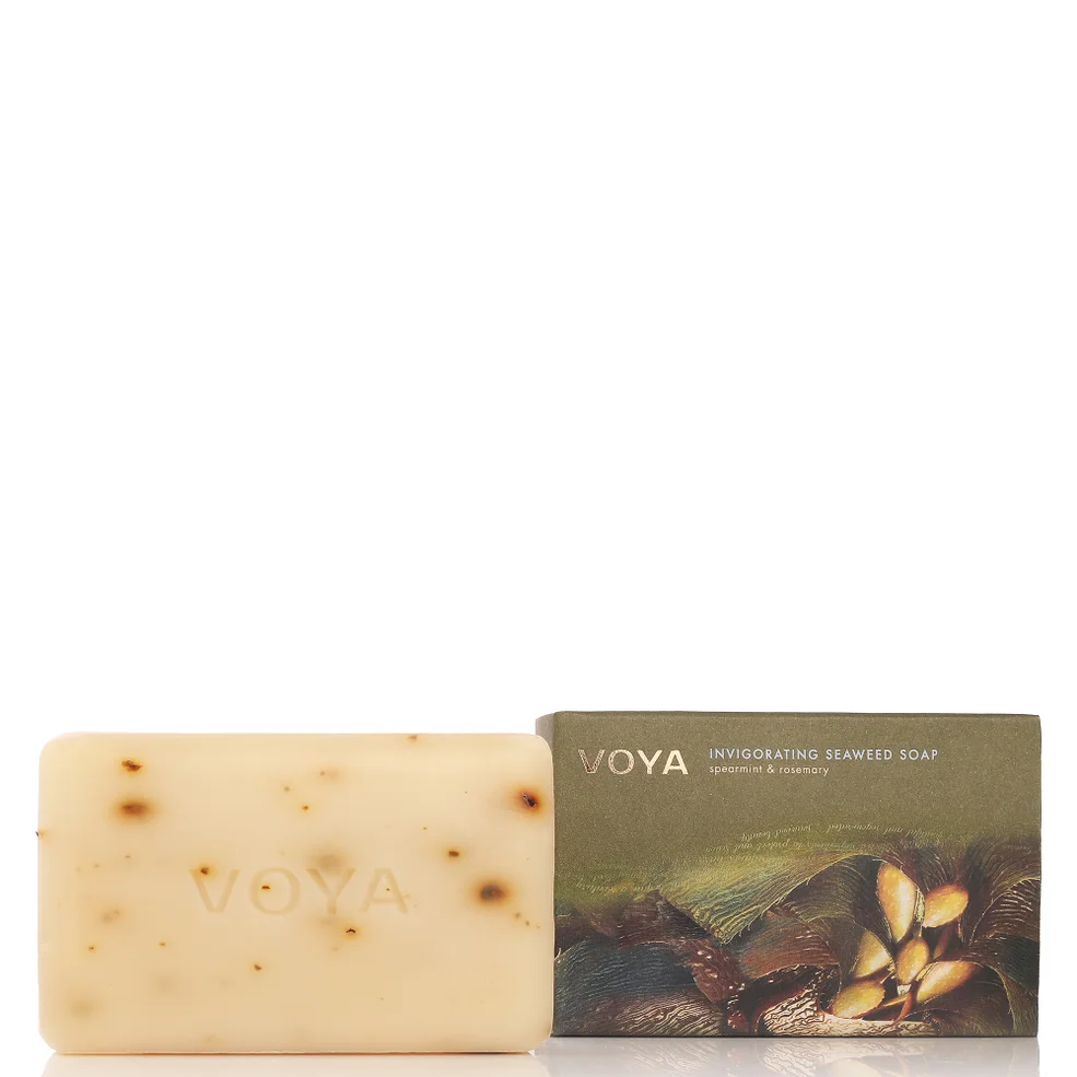 VOYA Invigorating Seaweed Soap Bar 150ml Image 1