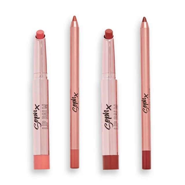 Набор для макияжа губ Makeup Revolution X Soph Lip Kit, 236 г (различные оттенки)