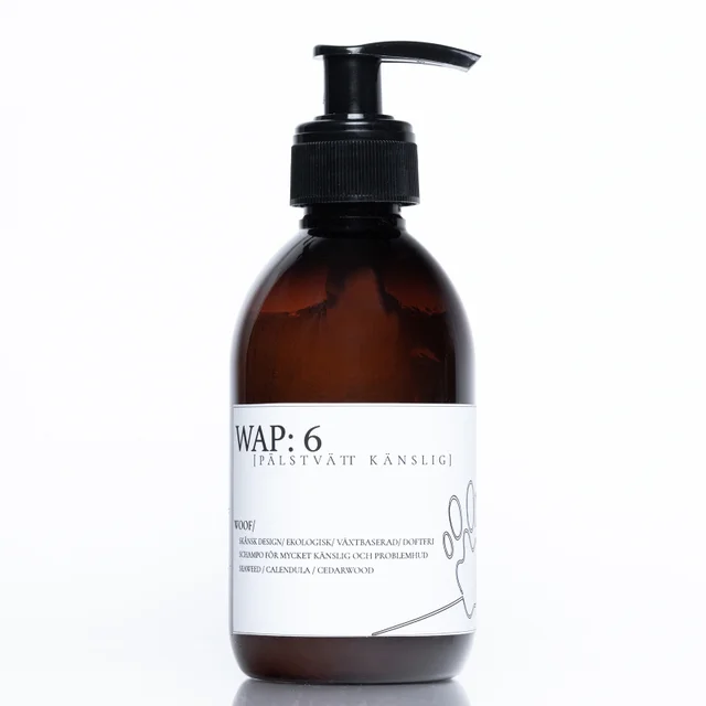 Средство для мытья собак WAP: 6 Fur Wash Sensitive, 250 мл