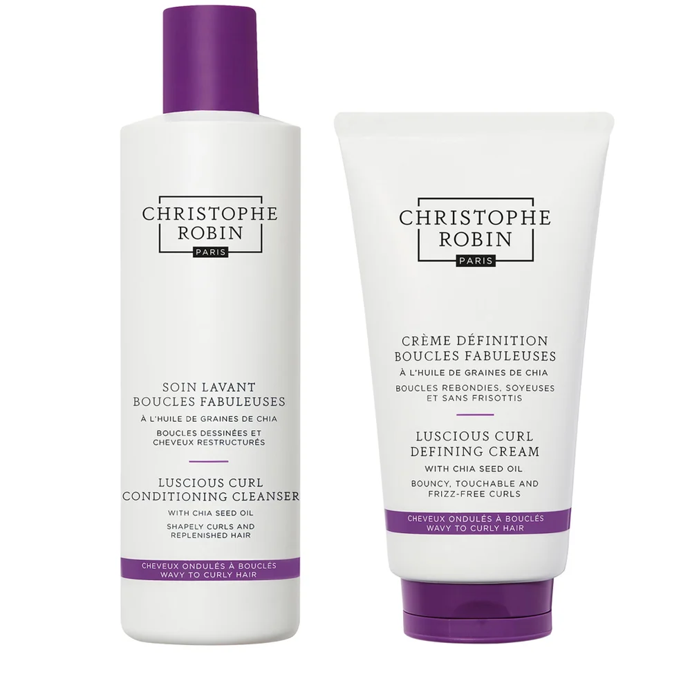 Christophe Robin Luscious Curl Regimen for Wavy to Curly Hair Image 1