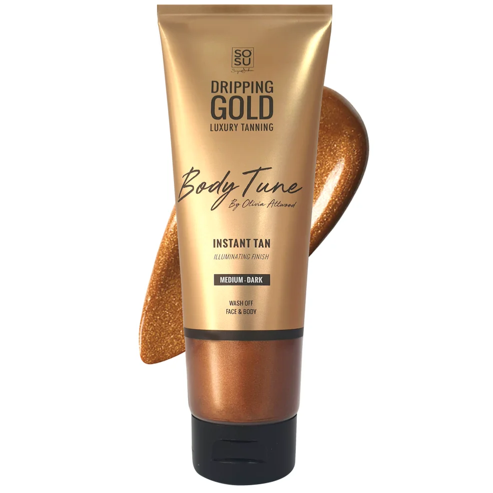 SOSU Dripping Gold Bodytune Shimmer - Medium-Dark Image 1