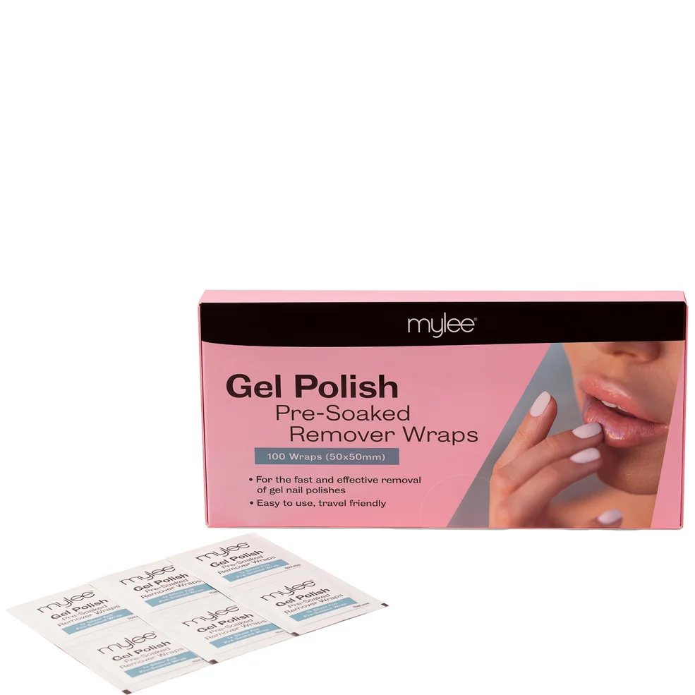 Mylee Pre Soaked Gel Remover Wipes (100 Wipes) Image 1
