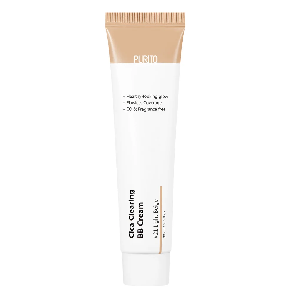 PURITO Cica Clearing BB Cream 30ml (Various Shades) Image 1