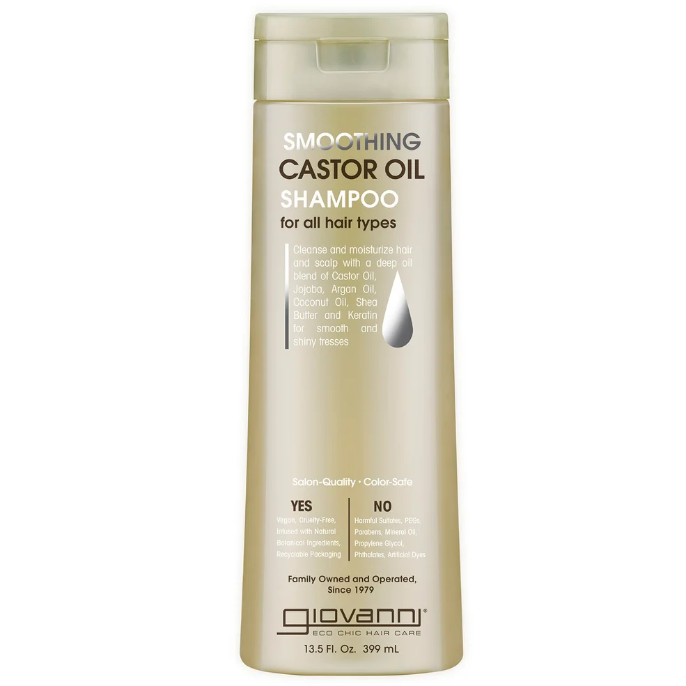 Giovanni Smoothing Castor Oil Shampoo 399ml Image 1