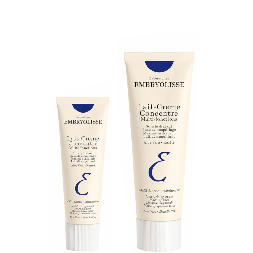 Embryolisse Lait-Crème Concentré Multi-Purpose Moisturiser Home and Away Duo Image 1
