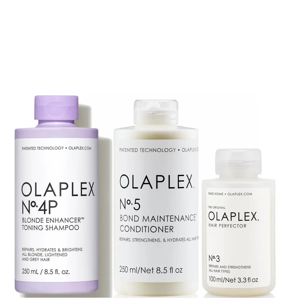 Набор по уходу за светлыми волосами Olaplex Blonde-Enhancer Routine Image 1