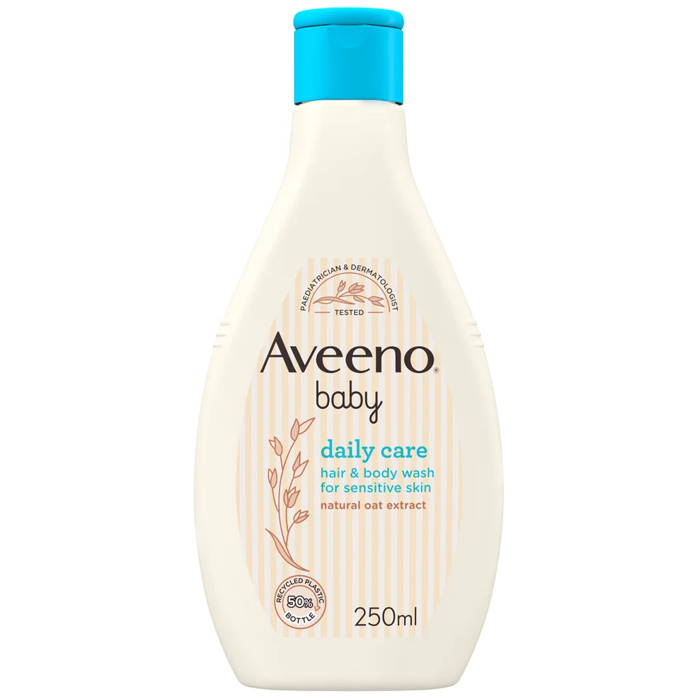 Aveeno Baby Daily Care Hair and Body Wash 250ml Image 1