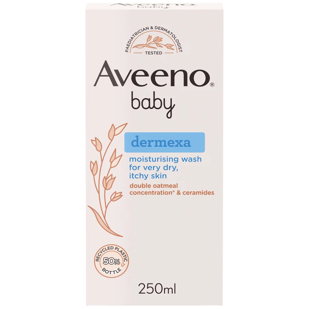 Aveeno Baby Dermexa Moisturising Wash 250ml Image 1