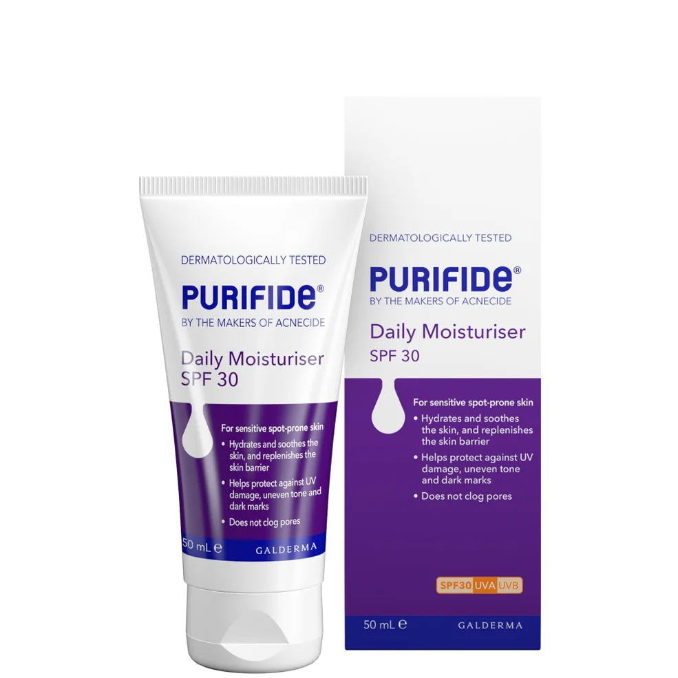 PURIFIDE by Acnecide Daily Moisturiser SPF30 cream 50ml  Image 1