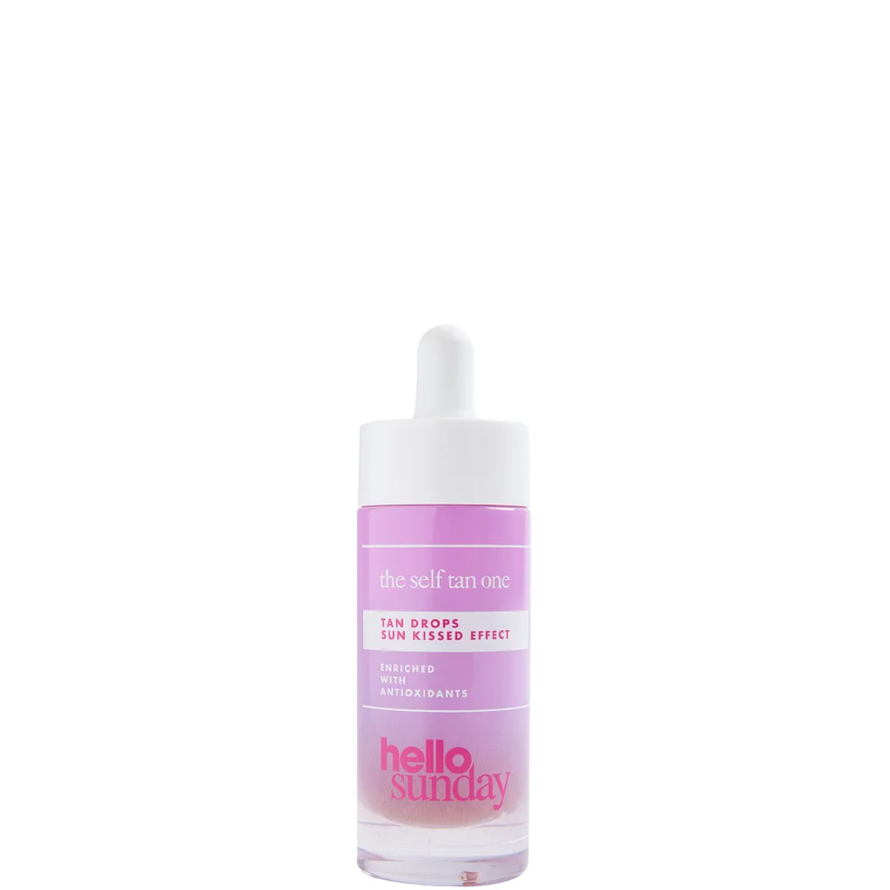 Hello Sunday The Self Tan One Tanning Drops with Vitamin C 30ml Image 1