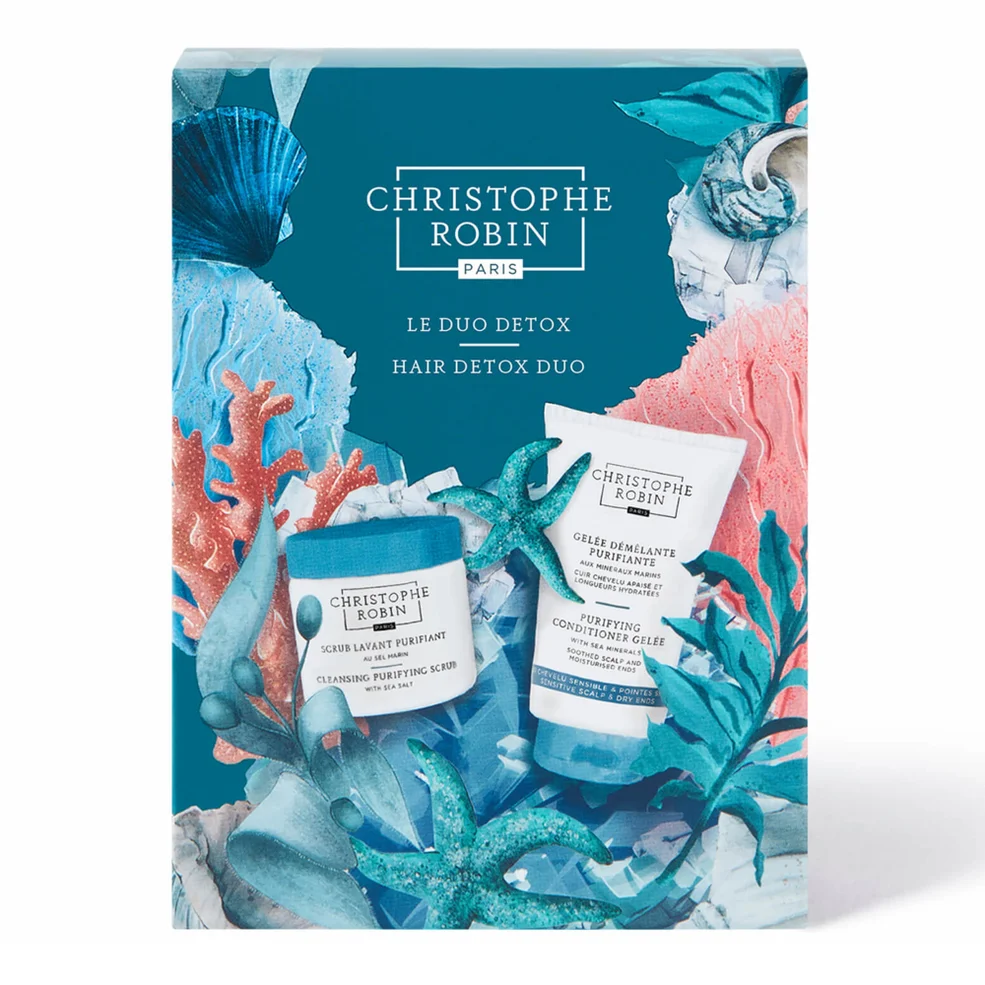Christophe Robin Cleansing Scalp Scrub Home & Away Duo Image 1