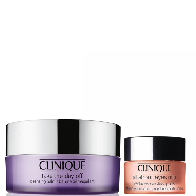 Набор средств по уходу за кожей Clinique LF Exclusive Cleanse and Care Eye Bundle