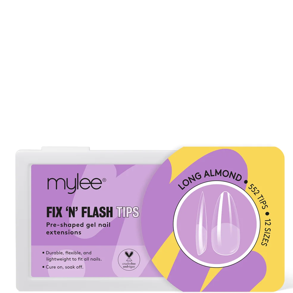 Mylee Fix 'n' Flash Tips - Long Almond Image 1