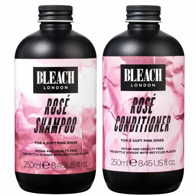 BLEACH LONDON Rose Shampoo and Conditioner Duo