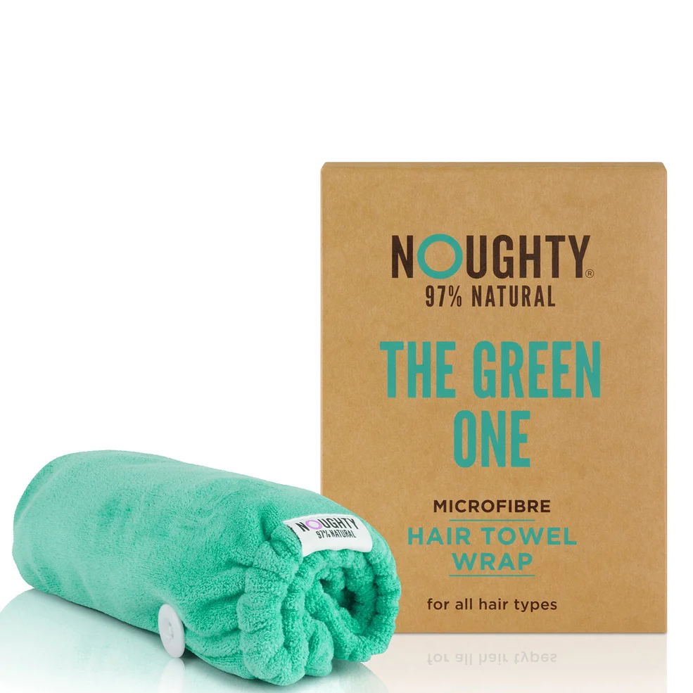 Noughty Hair Towel Green Image 1