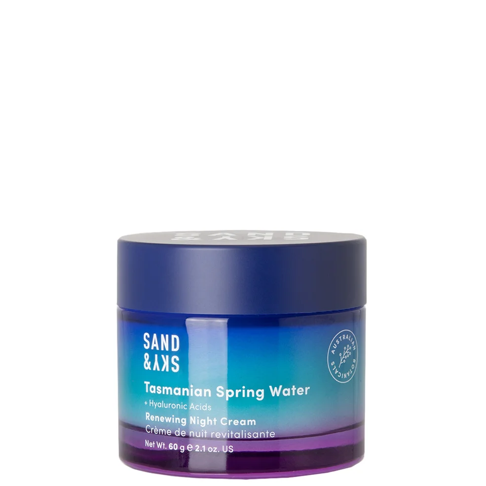 Sand & Sky Tasmanian Spring Water Night Cream 60g Image 1