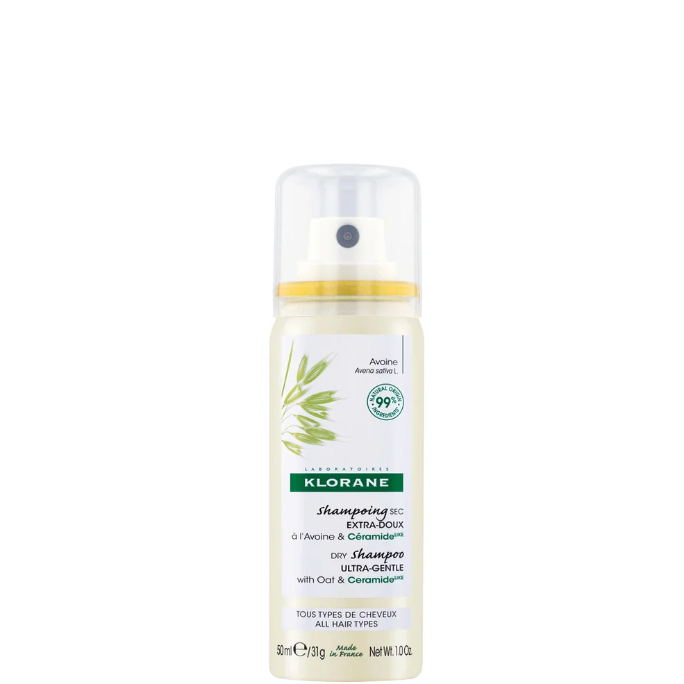 KLORANE Extra-Gentle Dry Shampoo for All Hair Types with Oat and Ceramide 50ml Image 1