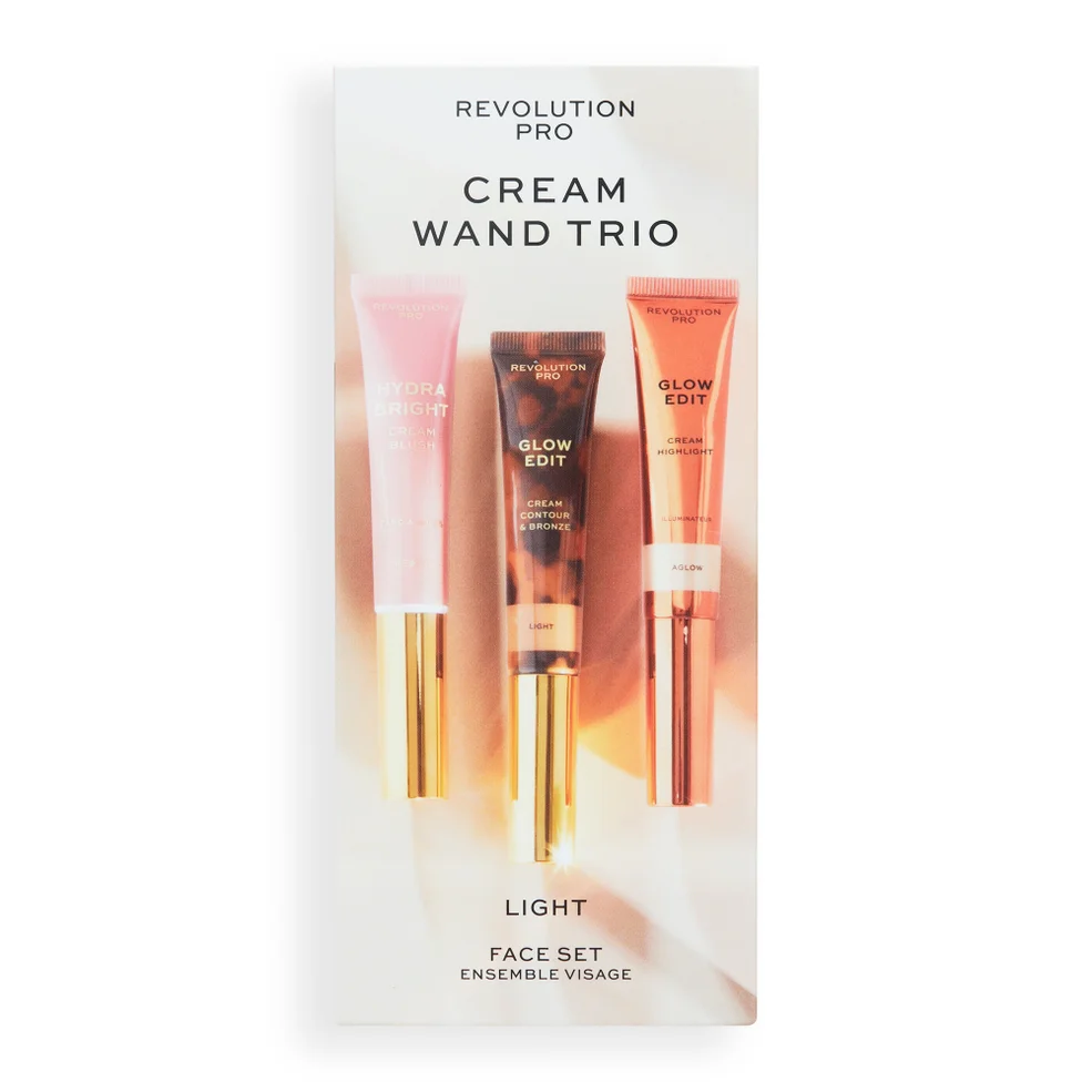 Revolution Pro Cream Face Wand Trio (Various Shades) Image 1