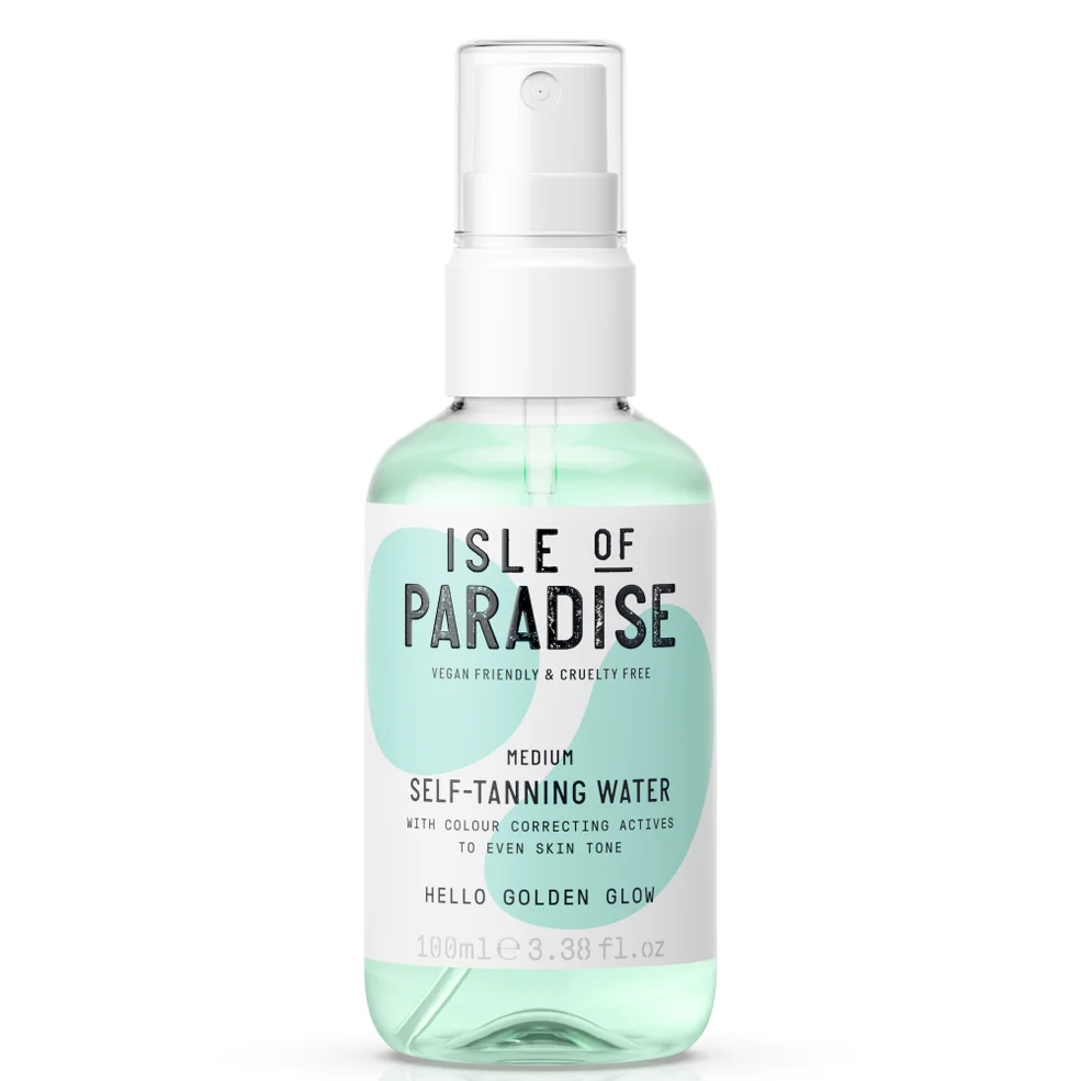 Isle of Paradise Self-Tanning Water - Medium 100ml Image 1