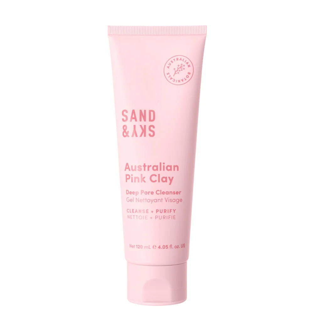 Sand & Sky Australian Pink Clay Deep Pore Cleanser 120ml Image 1