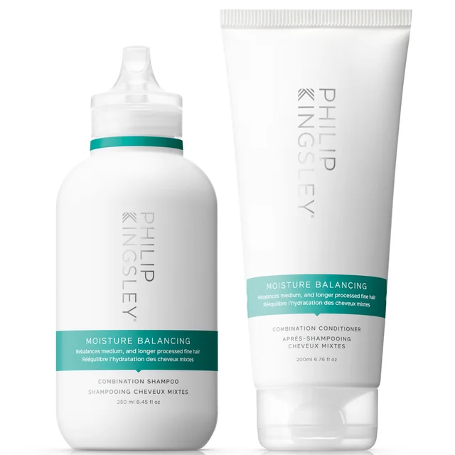 Philip Kingsley Moisture Balancing Shampoo 250ml and Conditioner 200ml Duo