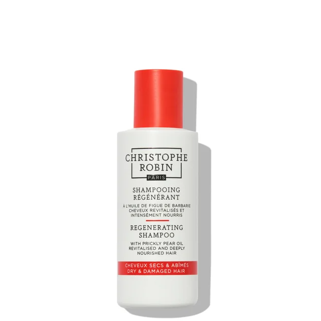 Christophe Robin Regenerating Shampoo with Prickly Pear Oil 75ml (Low Dioxane)