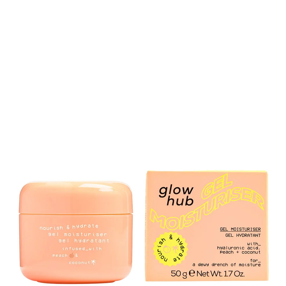 Glow Hub Nourish & Hydrate Gel Moisturiser 50g Image 1